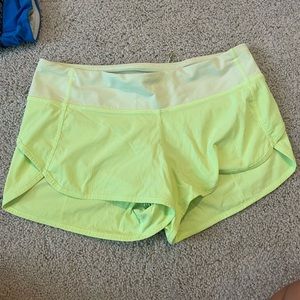 Lululemon speed up shorts